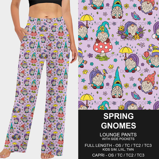 B209 - Preorder Spring Gnomes Lounge Pants (Closes 2/02. ETA: early May)