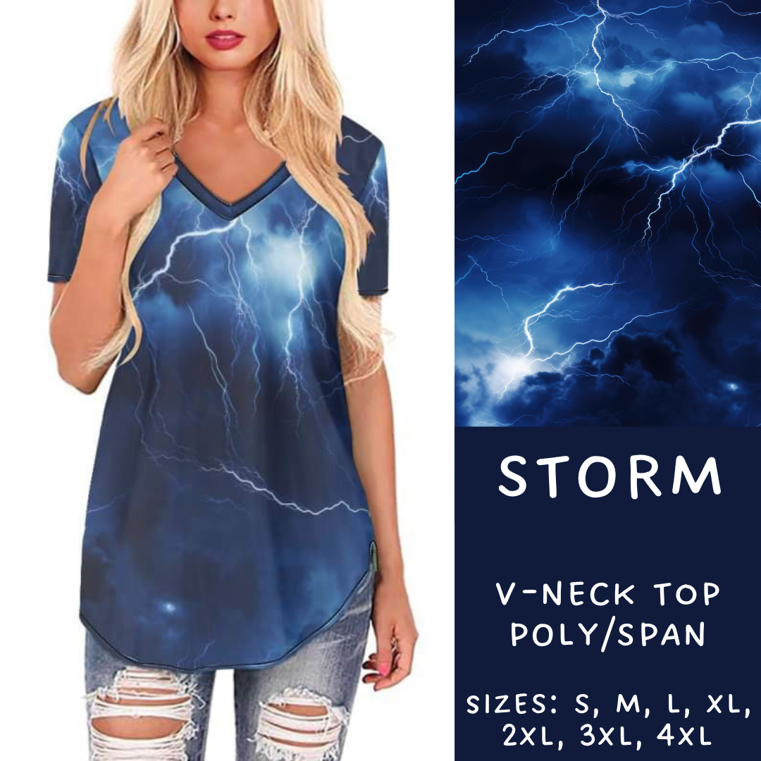 Batch #236 - Fun Run 6 - Closes 11/13 - ETA early Jan - Storm V-Neck Tee