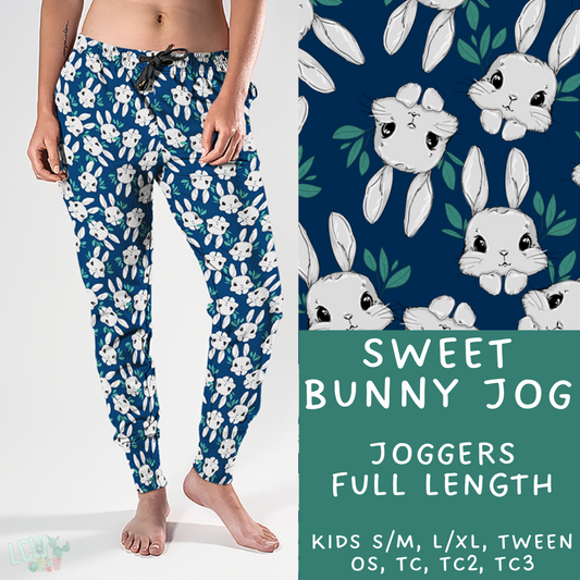 Batch #279 - Hop to it Collection Presale - Closes 1/30, ETA Early April - Sweet Bunny Joggers