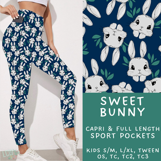 Batch #279 - Hop to it Collection Presale - Closes 1/30, ETA Early April - Sweet Bunny Leggings