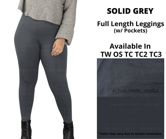 Solid Grey Full Length