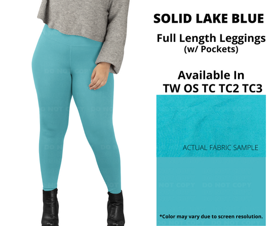 Solid Lake Blue Full Length