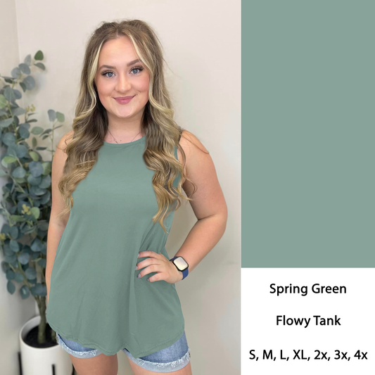 Spring Green Tank Top | Run ends 3/20 | ETA 32 Days