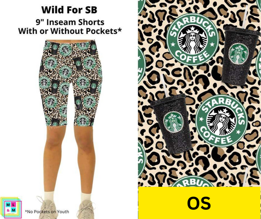 *Clearance* Price Drops in Cart! Wild For SB Shorts w/ Pockets