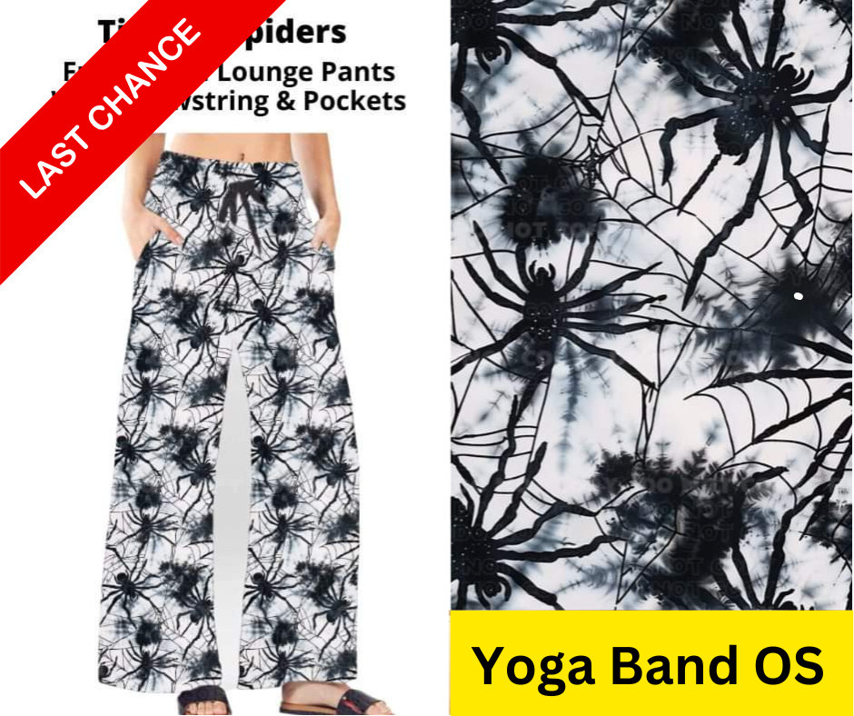 Tie Dye Spiders Full Length Lounge Pants