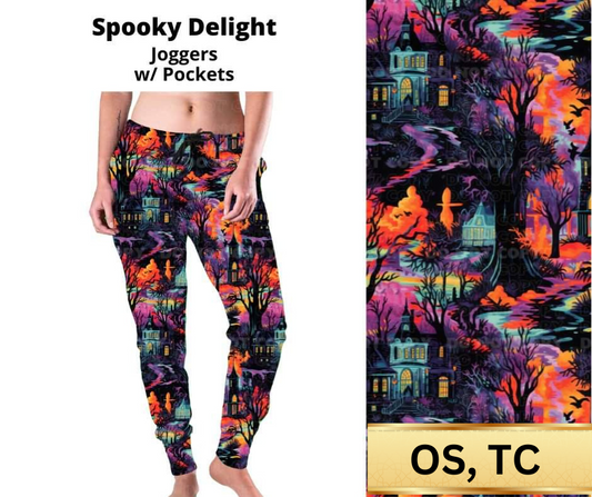 *Clearance* Price Drops in Cart! Spooky Delight Joggers