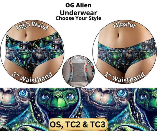 OG Alien Hipster & High Waist Underwear