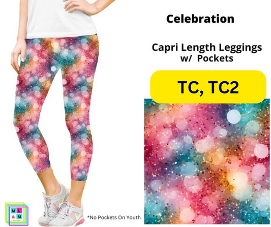 *Clearance* Price Drops in Cart! Celebration Capri Length w/ Pockets