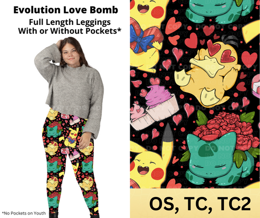 Evolution Love Bomb Full Length Leggings w/ Pockets