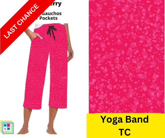 *Clearance* Price Drops in Cart! Strawberry Capri Gauchos