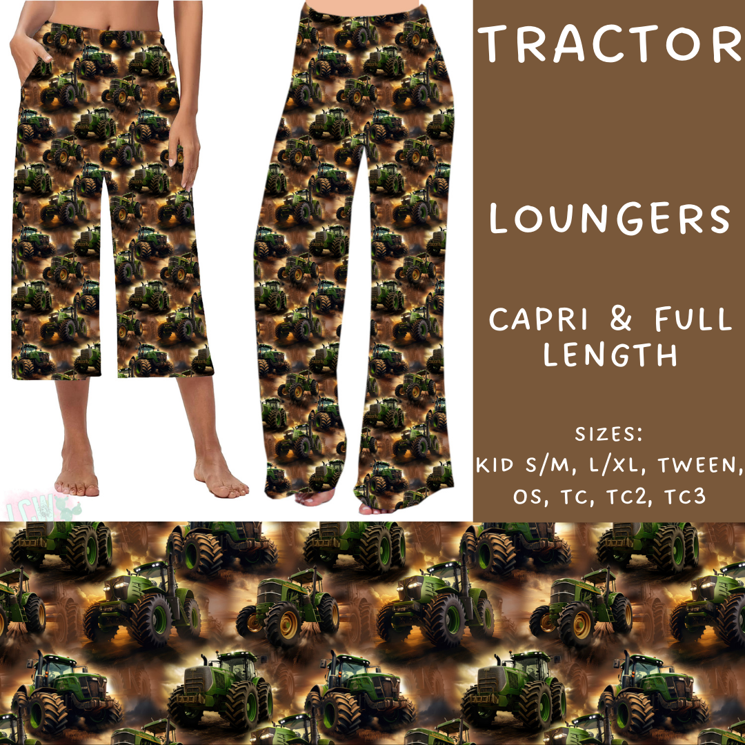 Batch #236 - Fun Run 6 - Closes 11/13 - ETA early Jan - Tractor Capri and Full Length Loungers