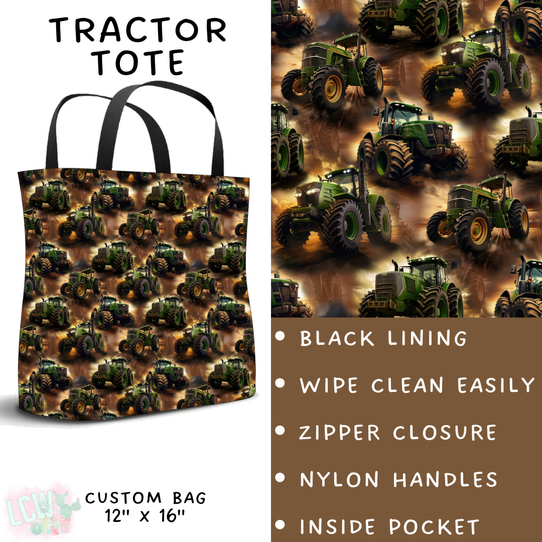 Batch #236 - Fun Run 6 - Closes 11/13 - ETA early Jan - Tractor Tote