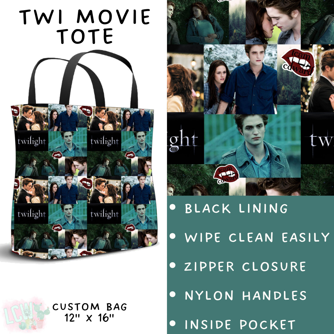 Batch #235 - September Request Run - Closes 11/11 - ETA late Dec - Twi Movie Tote