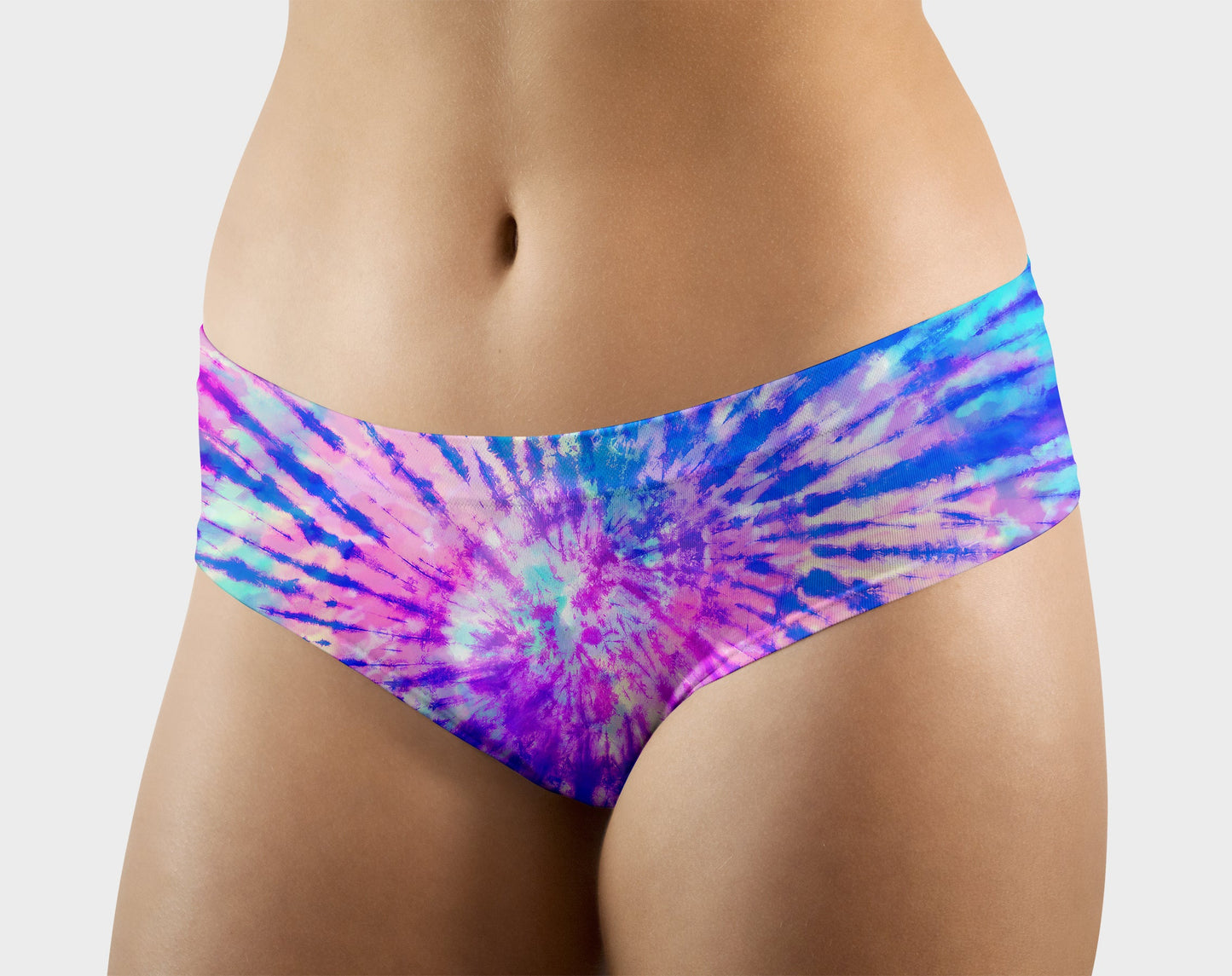 RTS - Tie Dye Hipster/High Waist Panties