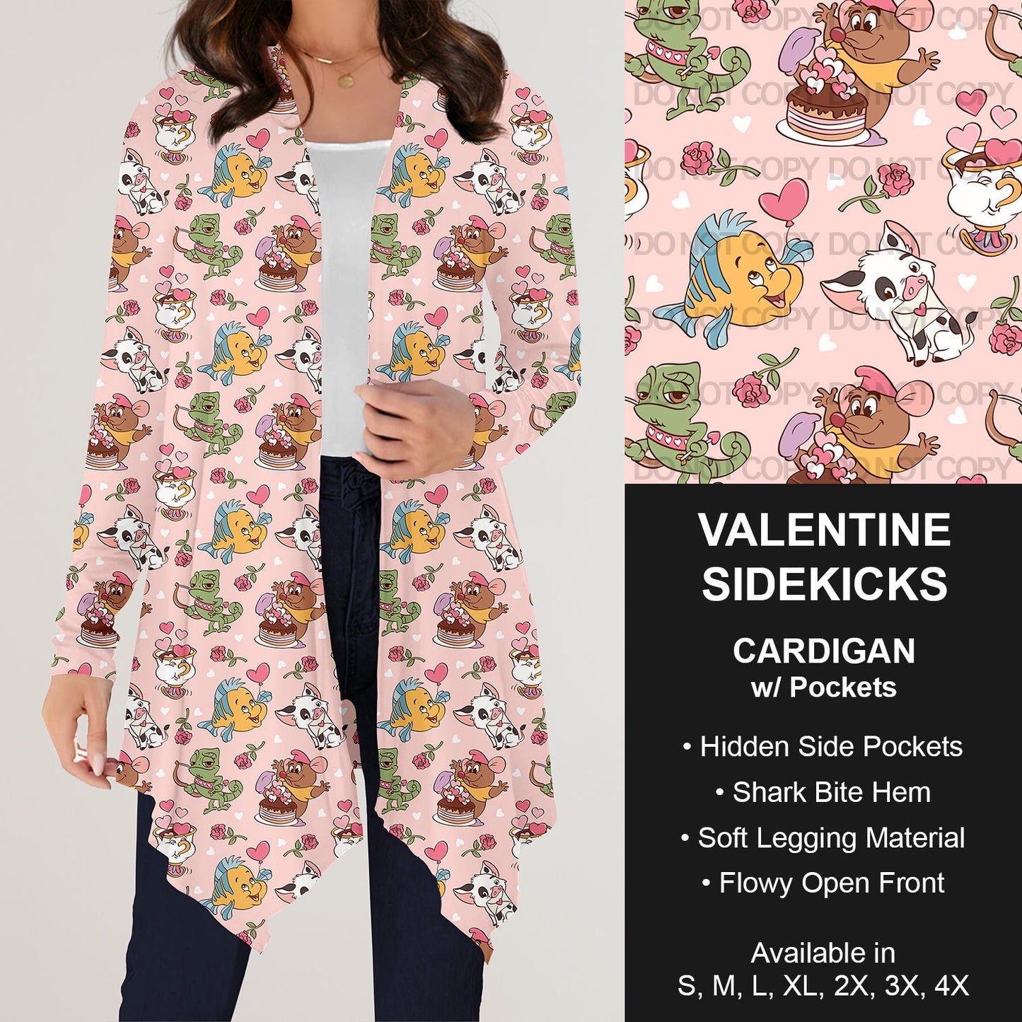 B196 Preorder - Valentine Sidekicks Cardigan w/ Pockets (Closes 11/24. ETA: late Jan.)