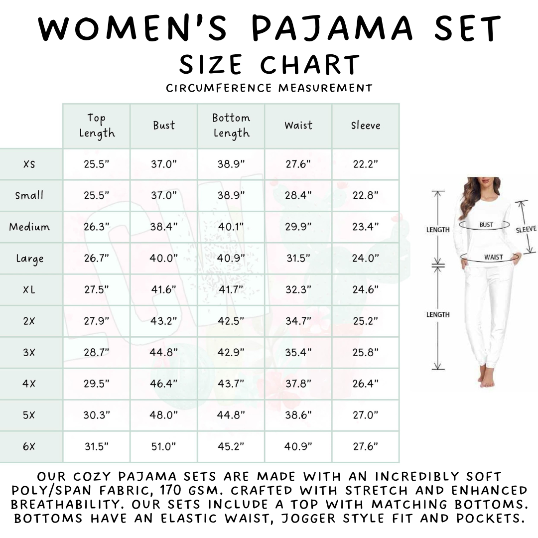 Batch #306 - Mother's Day Lounge - Closes 3/19 - ETA late April - MDPJ08 Women's Pajama Set