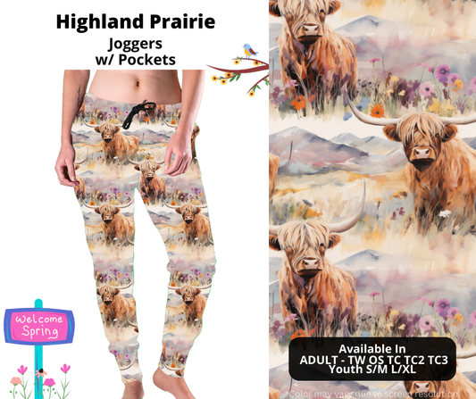 Preorder! Closes 1/27. ETA April. Highland Prairie Joggers