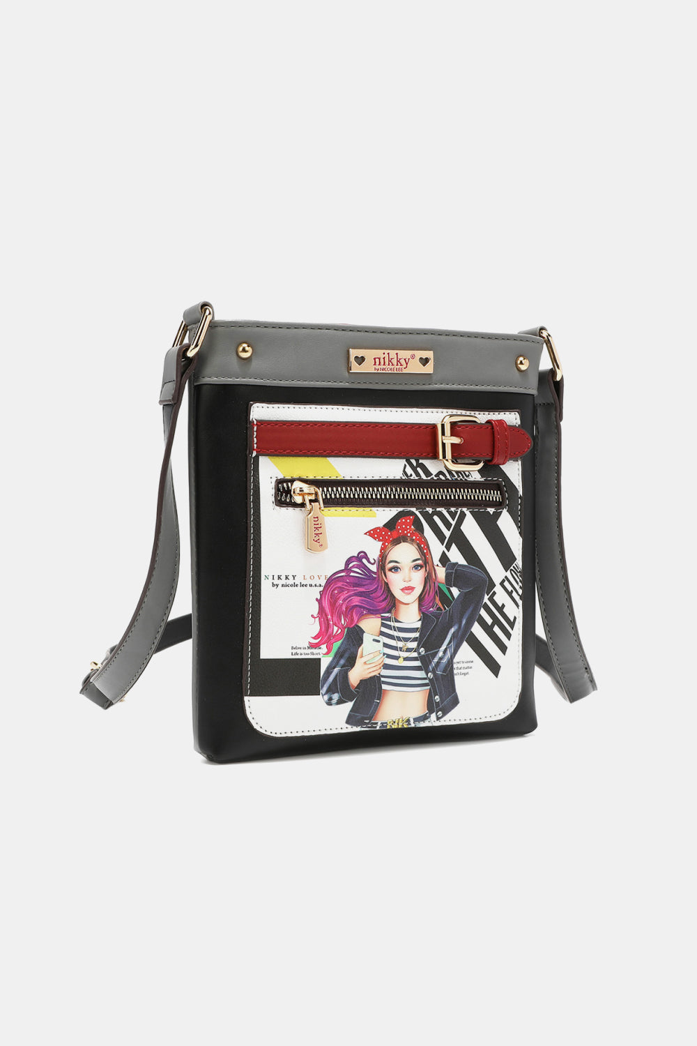 Nicole Lee USA Nikky Crossbody Bag - Alonna's Legging Land