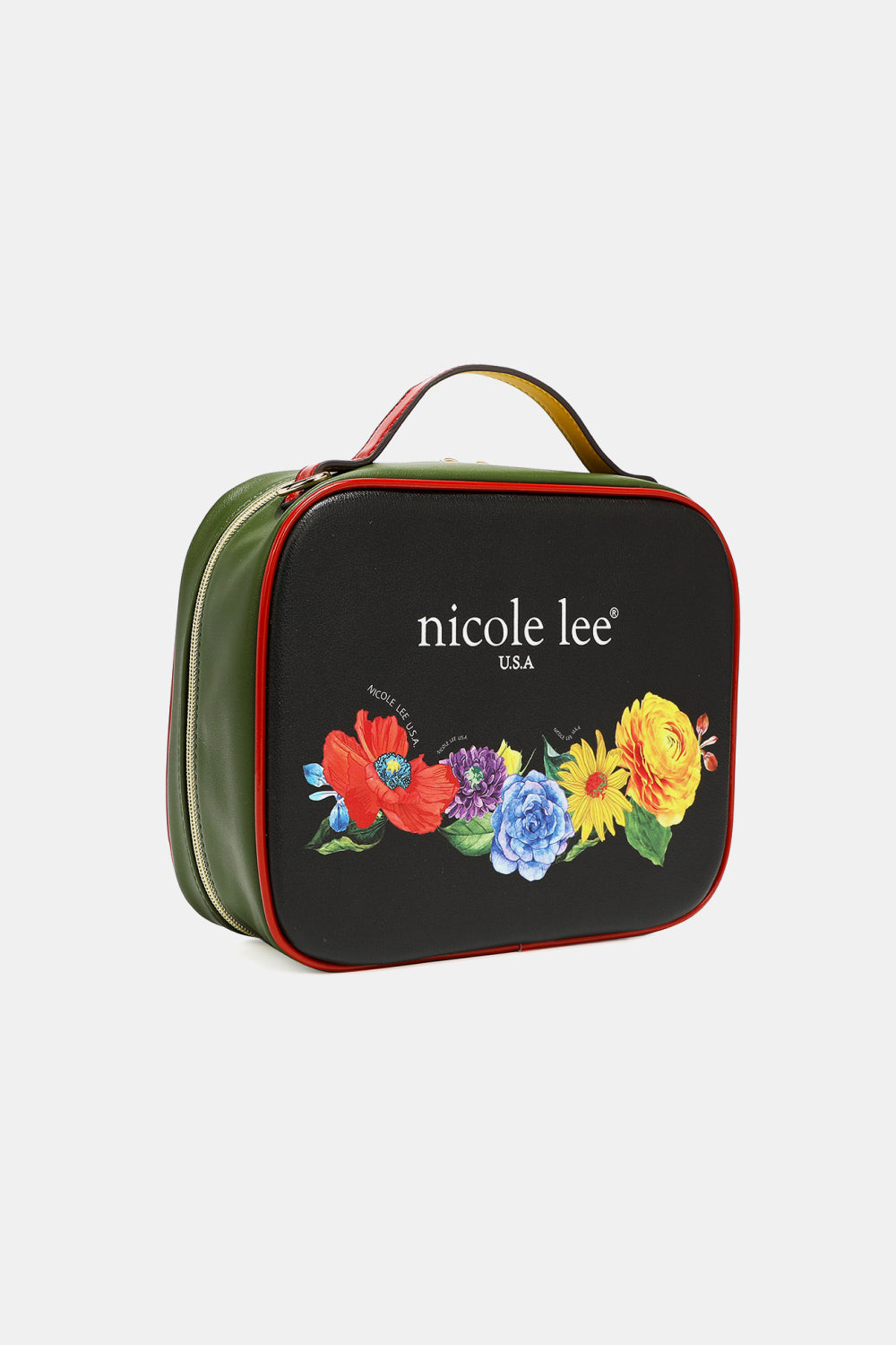 Nicole Lee USA Printed Handbag with Three Pouches - Alonna's Legging Land