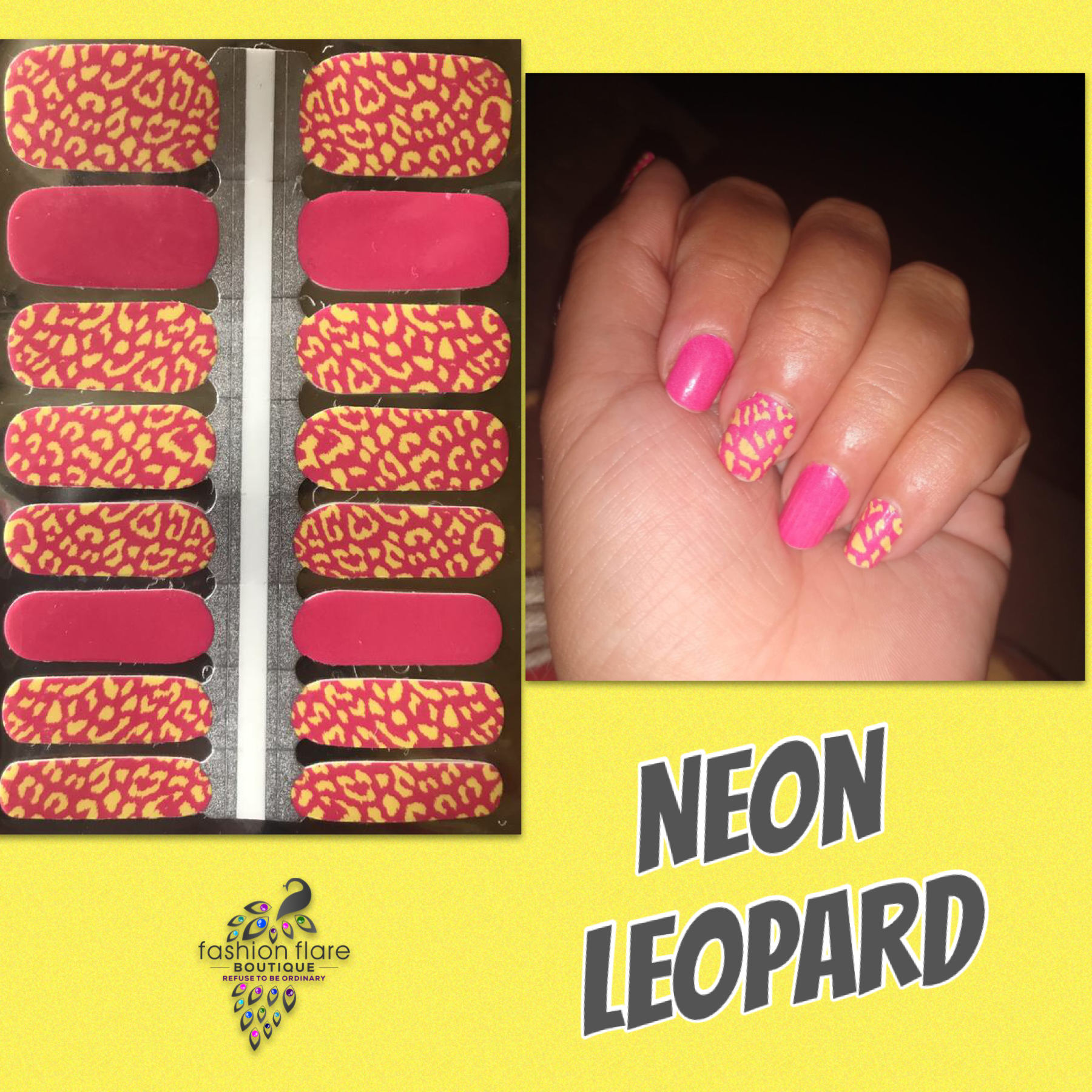 Neon Leopard - Alonna's Legging Land